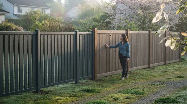 Choisir une clôture en aluminium ou composite : avantages et inconvénients